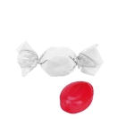 Bonbons en papier recyclable 2 nœuds et saveur unique 5g couleur cerise