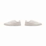 Chaussures en cuir synthétique avec semelle en caoutchouc taille 37 couleur blanc sixième vue