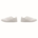 Chaussures en cuir synthétique léger avec semelle caoutchouc taille 42 couleur blanc septième vue