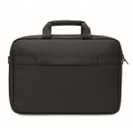Sacoche RPET pour ordinateur avec sangle détachable et réglable 15´´ couleur noir