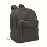 Sac à dos pour ordinateur en polyester RPET avec poches de 15´´ couleur noir