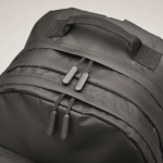 Sac à dos pour ordinateur en polyester RPET avec poches de 15´´ couleur noir sixième vue photographique