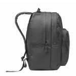 Sac à dos pour ordinateur en polyester RPET avec poches de 15´´ couleur noir