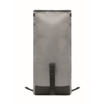 Sac à dos à roulettes en polyester réfléchissant pour ordinateur 15´´ couleur argenté mat dixième vue
