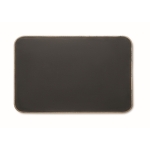 Paillasson personnalisable en lin avec support antidérapant 58x38cm couleur beige sixième vue