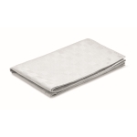 Chemin de table en polyester hydrofuge avec microfibre 185 g/m2 couleur blanc
