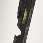 Stylos à bille personnalisés en acier mini outils avec Encre Bleue couleur noir cinquième vue photographique