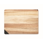 Planche à découper en bois d´acacia avec aiguiseur de couteaux couleur bois septième vue