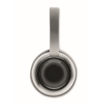 Gourde en verre recyclé avec manchon et bouchon antifuite 500ml couleur gris foncé huitième vue