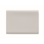 Nappe rectangulaire en polyester pour événements 280x210cm 180g/m2 couleur blanc quatrième vue