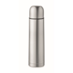Thermos en acier inoxydable recyclé avec logo antifuite 500ml couleur argenté mat