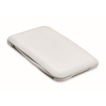 Set de câbles multi-connectés dans une boîte avec support de téléphone couleur blanc deuxième vue