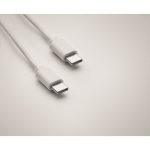 Set de câbles multi-connectés dans une boîte avec support de téléphone couleur blanc cinquième vue photographique