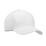 Casquette de baseball en sergé de coton épais bicolore 260 g/m2
