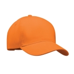 Casquette de baseball en sergé de coton épais bicolore 260 g/m2