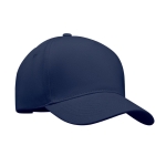 Casquette de baseball en sergé de coton épais bicolore 260 g/m2