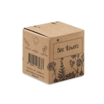Kit de culture de graines de fleurs d´abeilles présenté dans une boîte couleur beige sixième vue