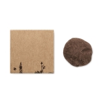 Kit de culture de graines de fleurs d´abeilles présenté dans une boîte couleur beige
