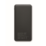 Chargeur publicitaire magnétique sans fil 15W charge rapide 10.000 mAh couleur noir neuvième vue