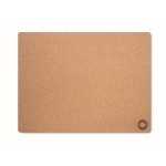 Set de table en liège personnalisable 40x30 cm avec détail sur le coin couleur beige troisième vue
