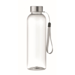 Gourde anti-fuite en tritan translucide avec couvercle et sangle 500ml couleur transparent quatrième vue