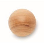 Minuteur de cuisine personnalisé original en bois en forme d´œuf couleur bois cinquième vue