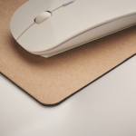 Tapis de souris personnalisé en papier recyclé avec base antidérapante couleur beige sixième vue photographique