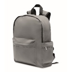Sac à dos en polyester réfléchissant 190T pour ordinateur 15´´ couleur argenté mat deuxième vue
