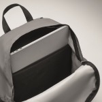 Sac à dos en polyester réfléchissant 190T pour ordinateur 15´´ couleur argenté mat sixième vue photographique