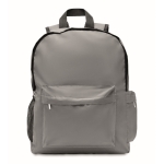 Sac à dos en polyester réfléchissant 190T pour ordinateur 15´´ couleur argenté mat
