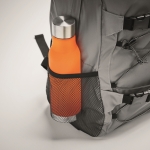 Sac à dos en polyester réfléchissant rembourré pour ordinateur de 15´´ couleur argenté mat cinquième vue photographique