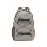 Sac à dos en polyester réfléchissant rembourré pour ordinateur de 15´´ couleur argenté mat