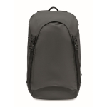 Sac à dos d´entreprise en polyester 190T réfléchissant et déperlant couleur noir deuxième vue