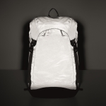 Sac à dos d´entreprise en polyester 190T réfléchissant et déperlant couleur noir cinquième vue photographique