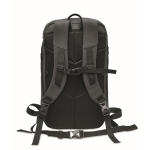 Sac à dos d´entreprise en polyester 190T réfléchissant et déperlant couleur noir