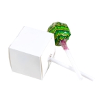 Sucette Chupa Chups de différents parfums dans packaging cubique 10g couleur blanc deuxième vue