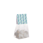 Sachet de bonbons personnalisé à la menthe Imperial 50g couleur transparent vue principale