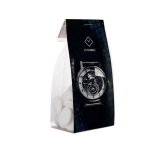 Sachet de Imperial Mints avec carton publicitaire 100g couleur transparent