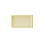Carré de chocolat personnalisable de chocolat blanc ou noir de 10 g couleur chocolat blanc troisième vue
