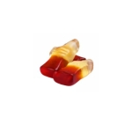 Friandises publicitaires HARIBO dans un pot écologique de 70g couleur coca-cola