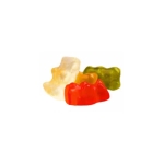 Friandises publicitaires HARIBO dans un pot écologique de 70g couleur multicolore