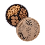 Trio de bonbons Noël avec boîte kraft en matériaux recyclés couleur naturel sixième vue