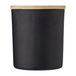 Bougie longue durée aux plantes avec couvercle Candlelight Medium couleur noir première vue