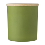 Bougie longue durée aux plantes avec couvercle Candlelight Medium couleur vert première vue