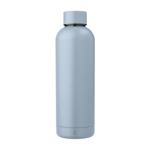 Gourde isotherme en acier recyclé, finition mate 500 ml couleur bleu pastel première vue