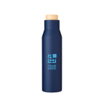 Gourde isotherme personnalisée de qualité sans fuites 500ml Contempo avec zone d'impression