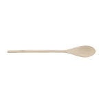 Cuillère de cuisine écologique en bois couleur marron première vue