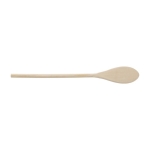 Cuillère de cuisine écologique en bois couleur marron deuxième vue