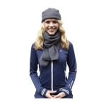 Ensemble polaire bonnet et écharpe en polyester à offrir 200 g/m² première vue