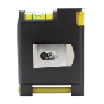 Mètre ruban multifonction de 2m couleur noir première vue